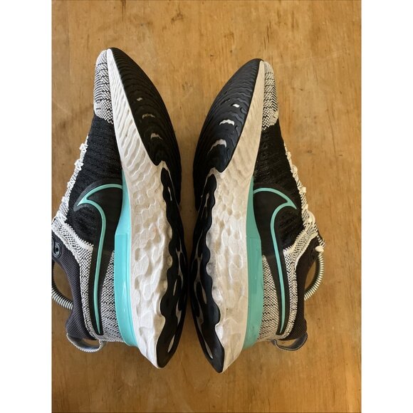 New Women's Nike React Infinity Run FK 2 in White/Aurora Green-Black Size US 9.5 - Picture 5 of 13